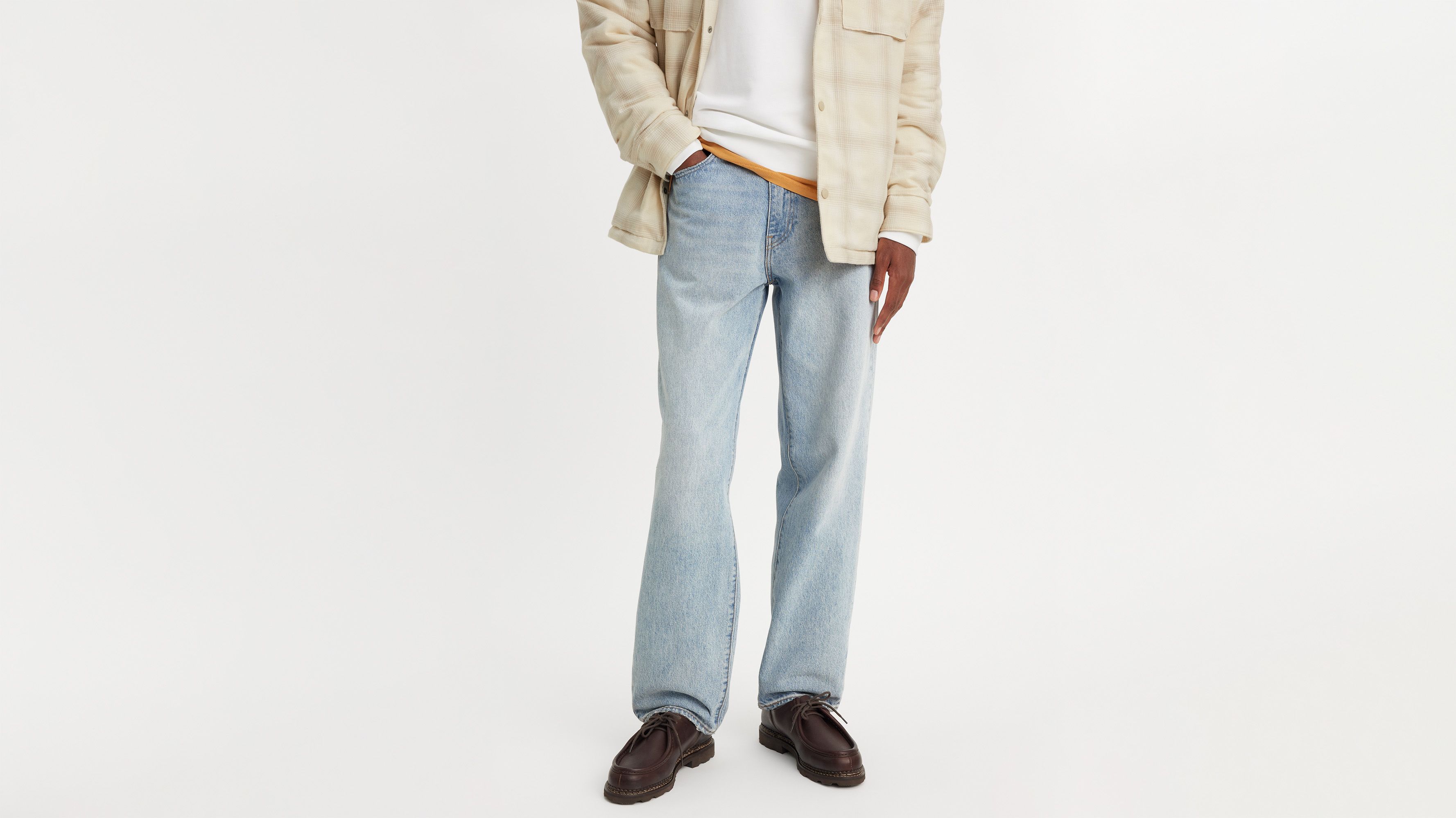 Jean 568™ Loose Straight - Baby Blue Essentials - Bleu