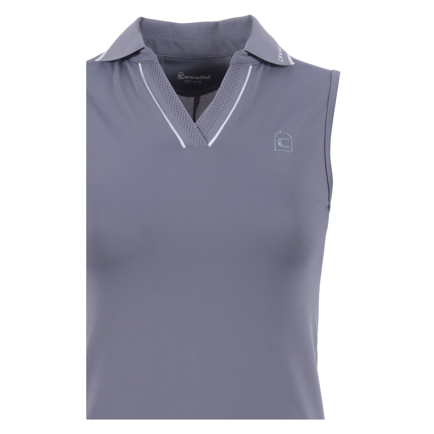 Cavallo Polotop CAVAL SLEEVELESS POLO - blue shadow
