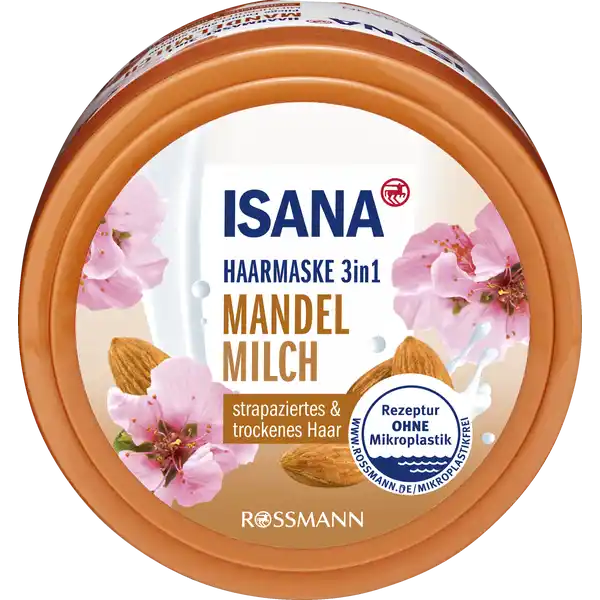 3in1 Haarmaske Mandelmilch
