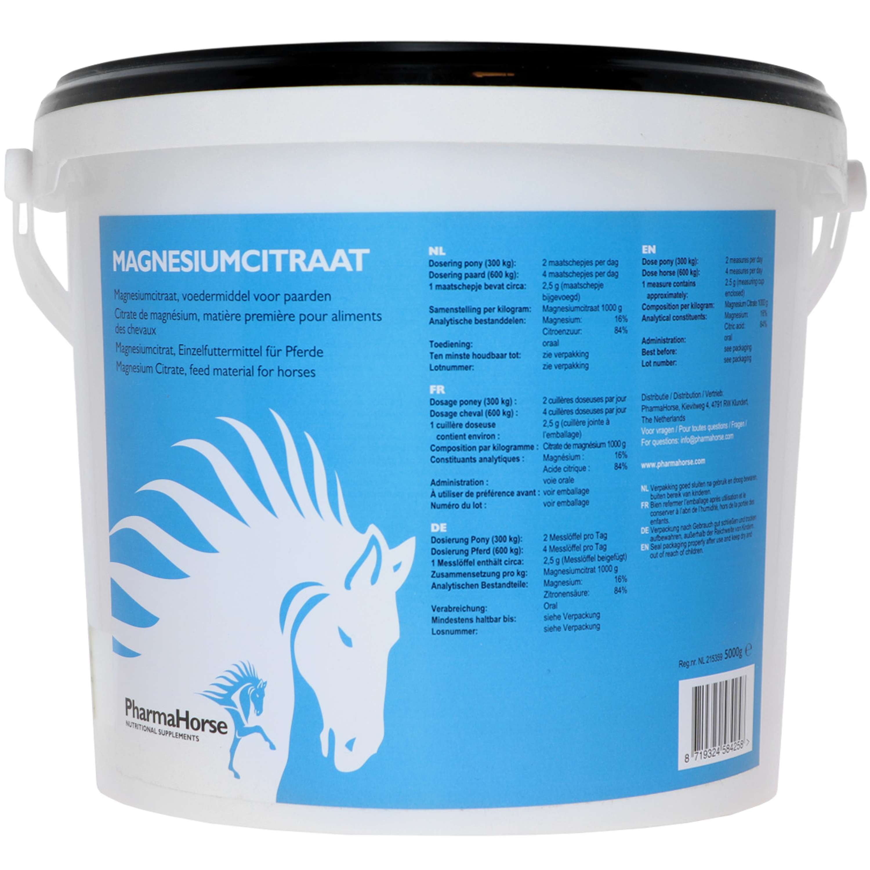 PharmaHorse Magnesium Citraat