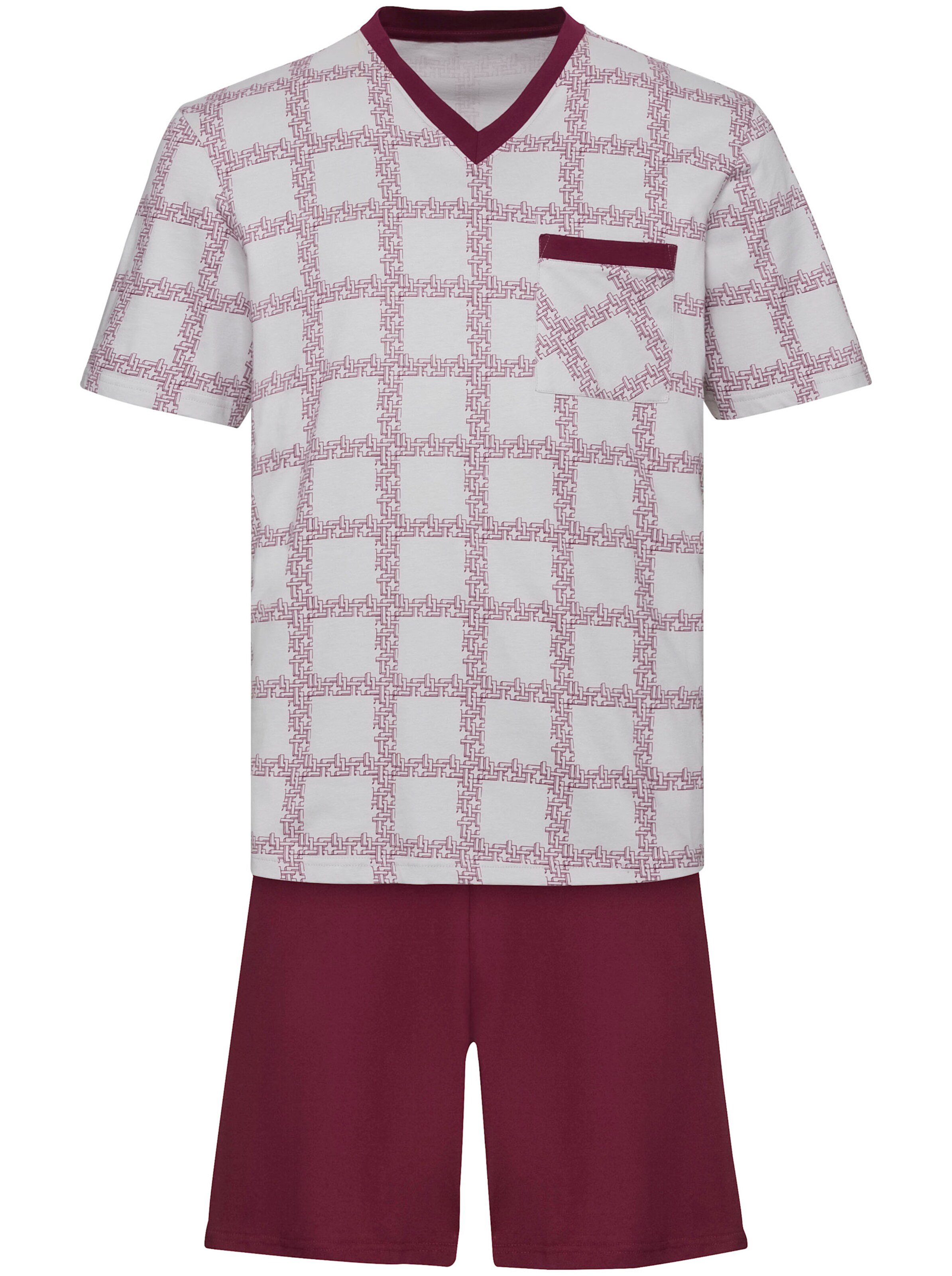 KINGsCLUB Shortys in bleu + bordeaux