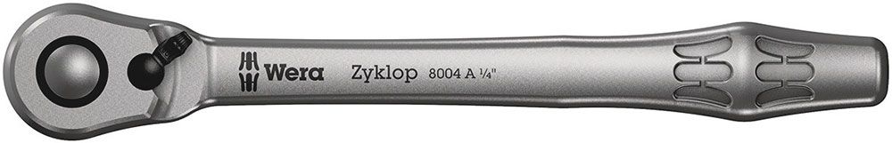 Wera 8000 A Zyklop Metal Knarre mit Umschalthebel mit 1/4