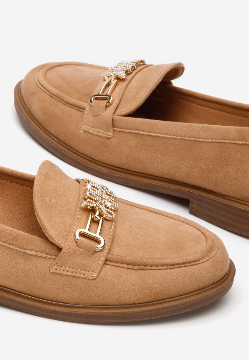 Mocassins femme kaki Almatea