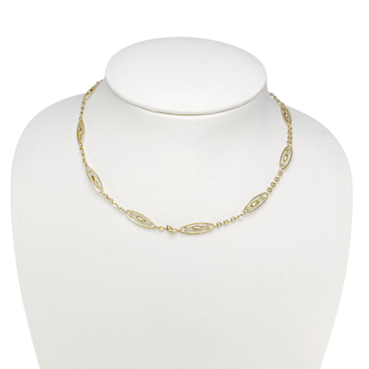Collier d'occasion or 750 jaune 40 cm