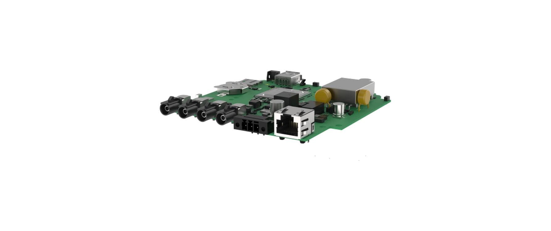 Kamera-Haupteinheit F9104-B Mk II<br>Diese KI-gestützte 4-Kanal-Barebone-Einheit eignet sich ideal für die Integration in UL-zertifizierte Endprodukte