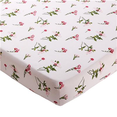 Linge de lit motif herbier - BECQUET CRÉATION