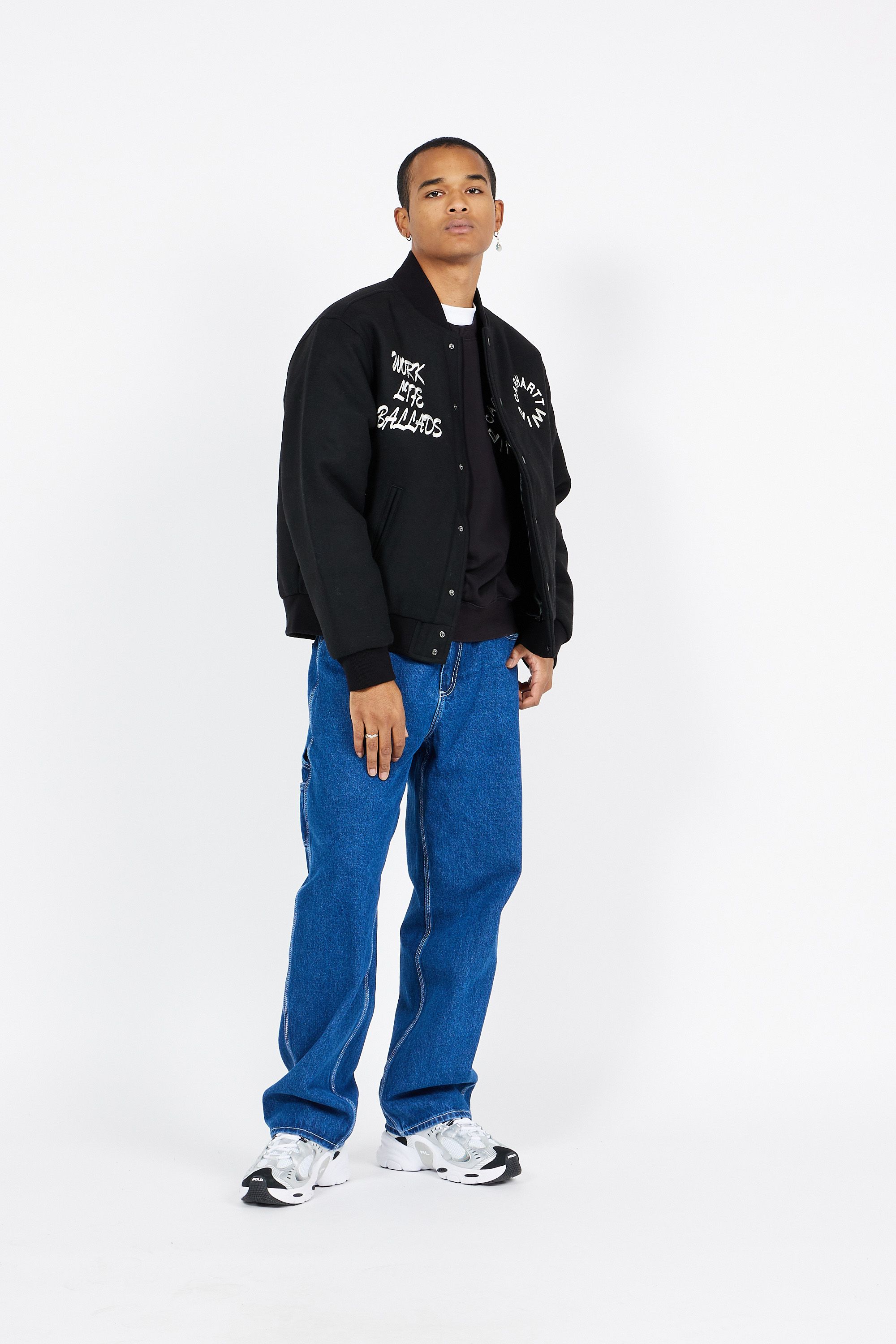 CARHARTT WIP bomber Work Varsity Bomber Noir