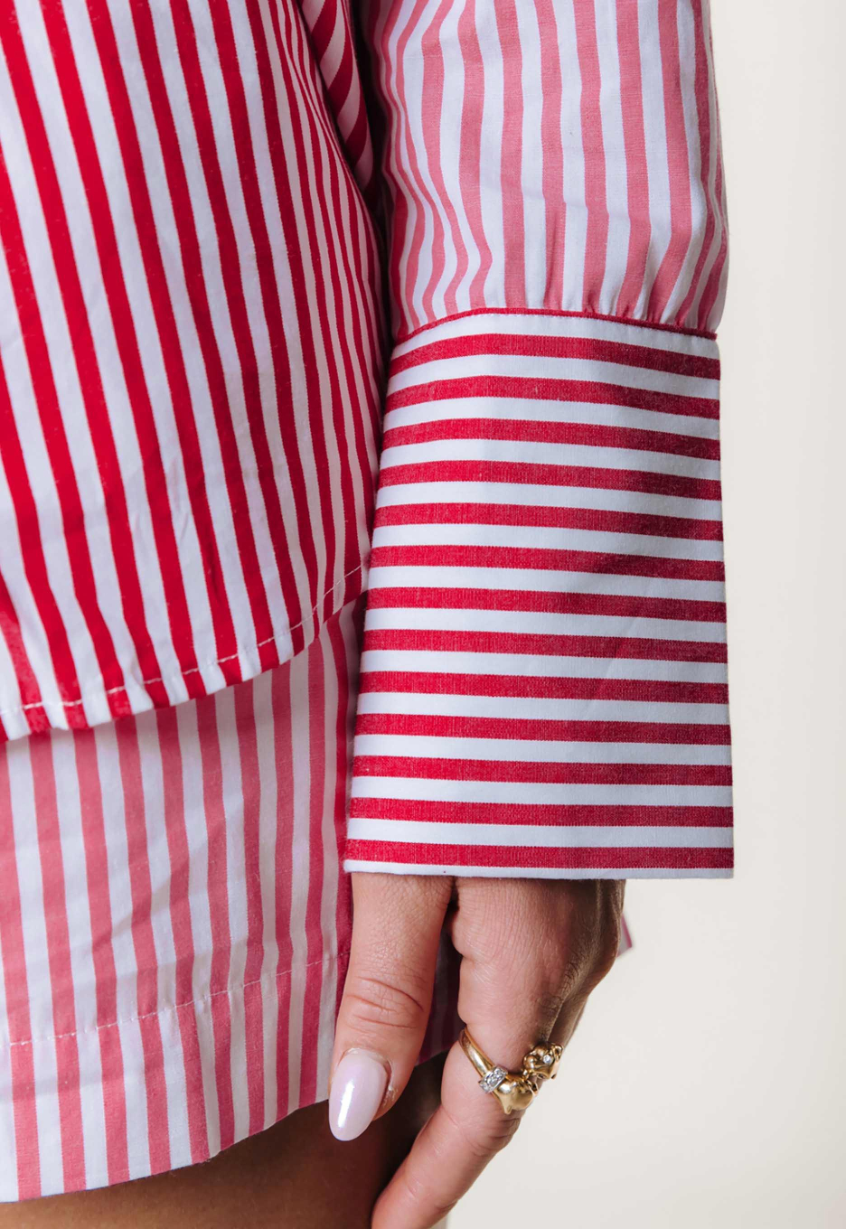 Colourful Rebel Talia Stripe Blouse