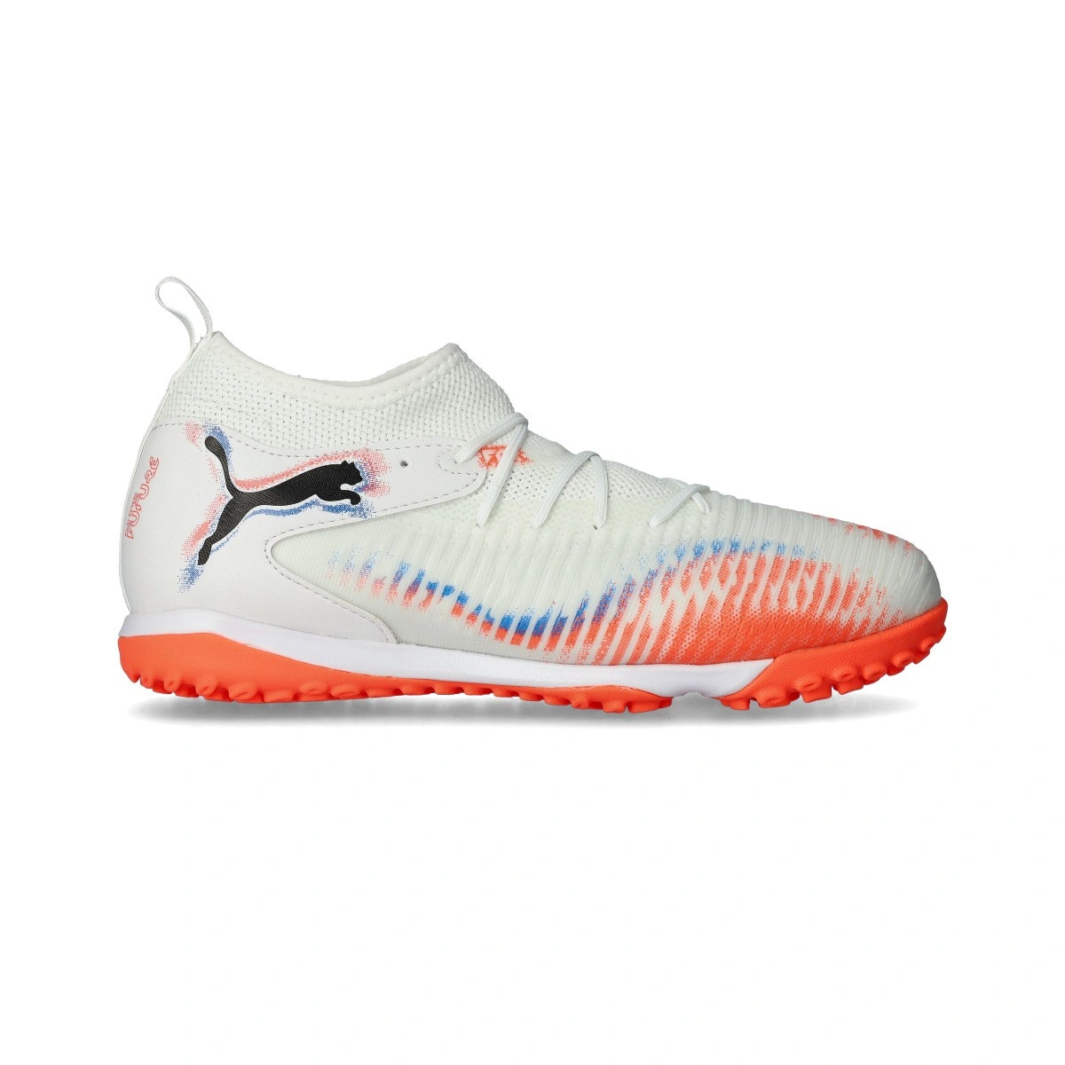 Chuteira Puma Future 8 Match Turf + Mid Criança