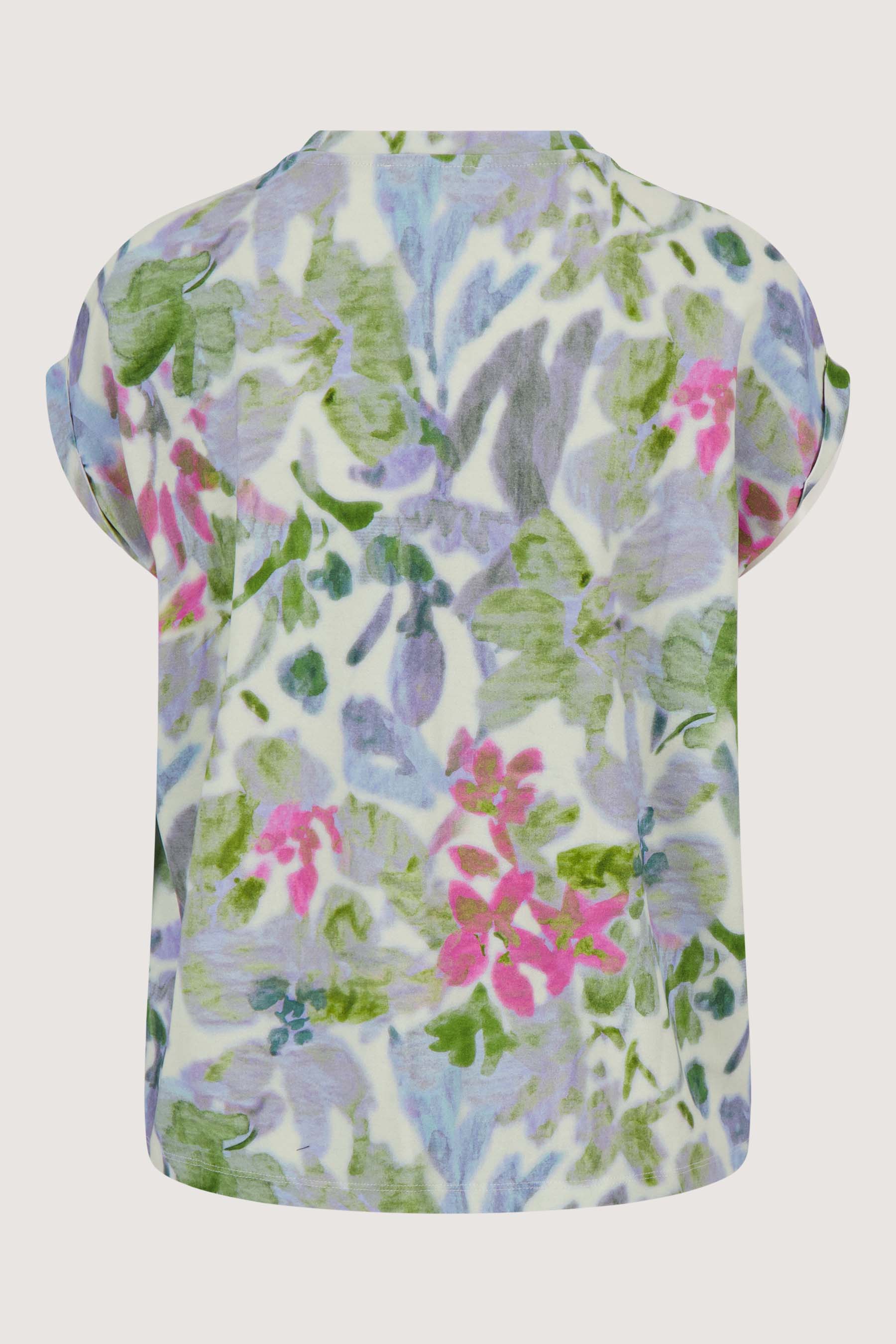 T-shirt met bloem print
