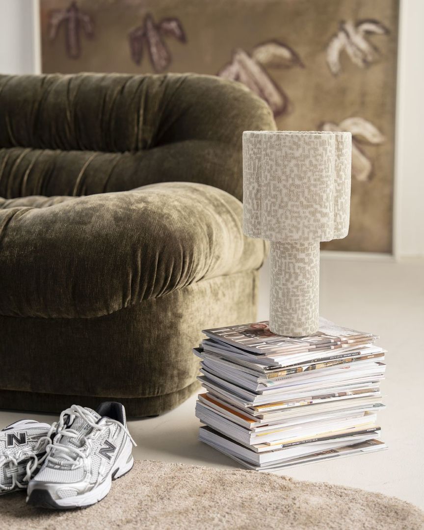 Tafellamp Lampi Taupe van By Boo