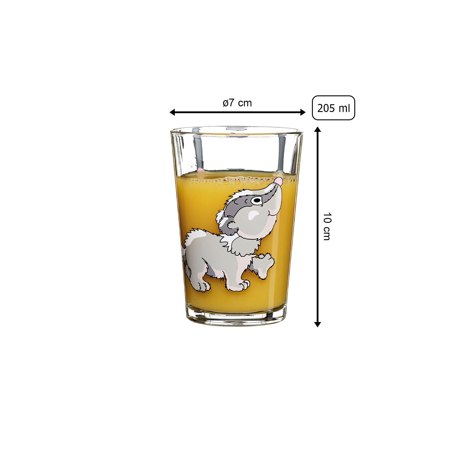 Ritzenhoff & Breker Kindergläser Waldtiere 205 ml 24er Set