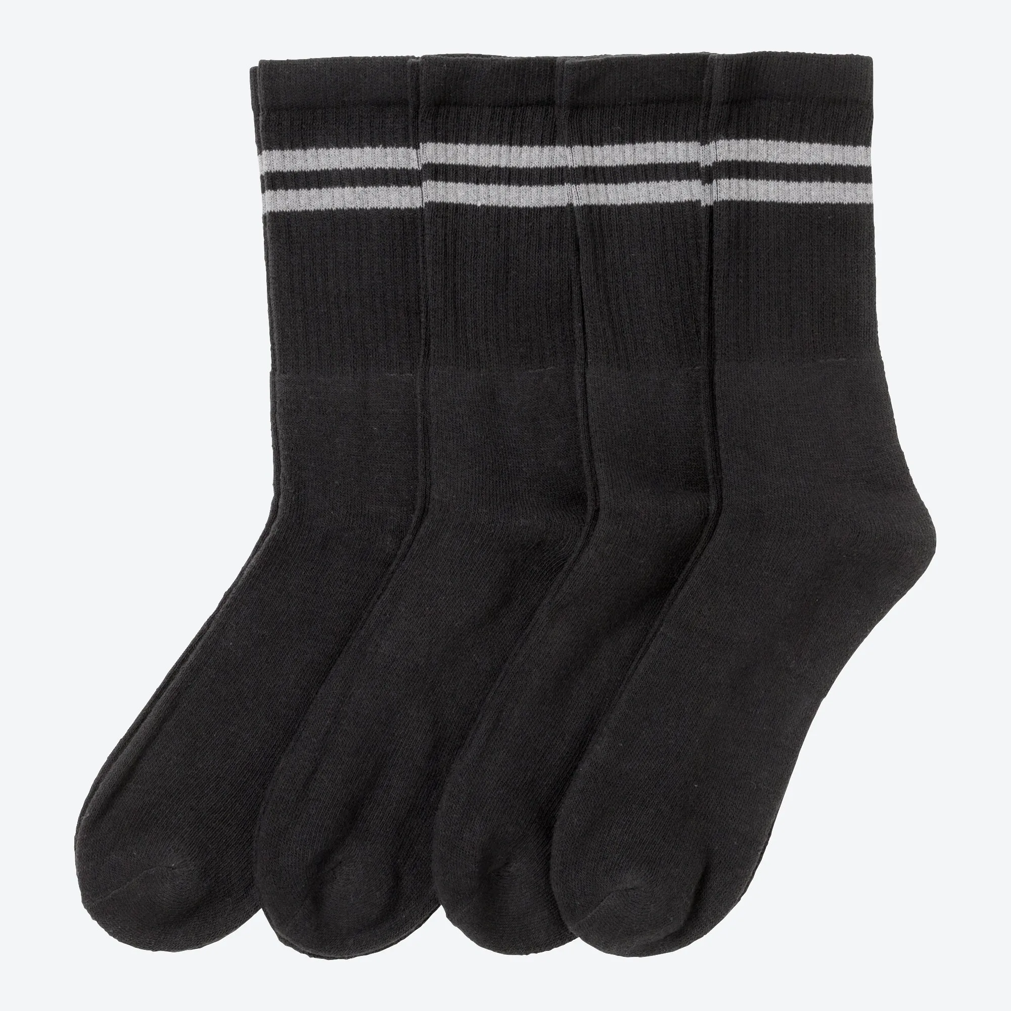 Herren-Tennissocken mit Baumwolle, 4er-Pack