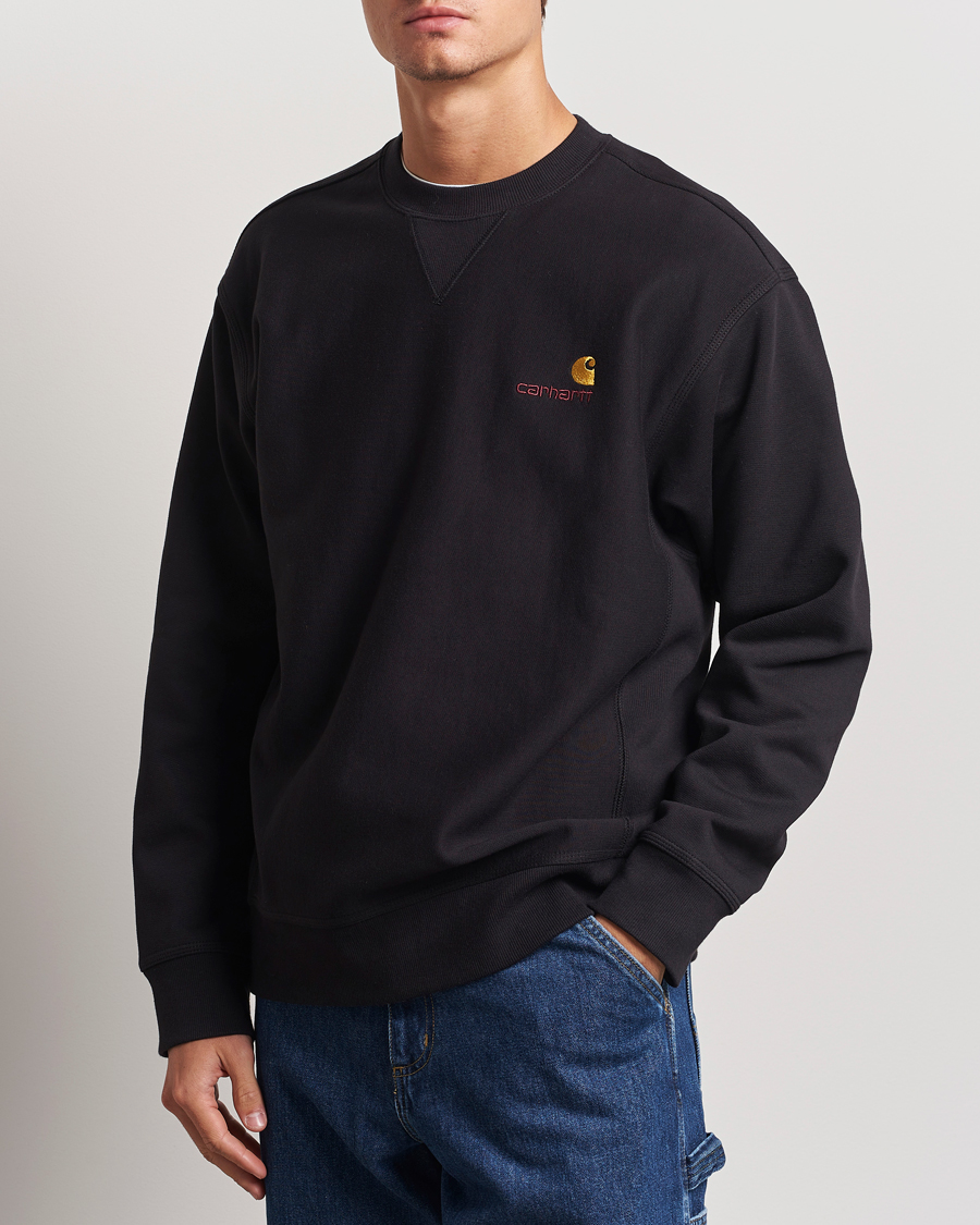 Carhartt WIP American Script Sweatshirt Black