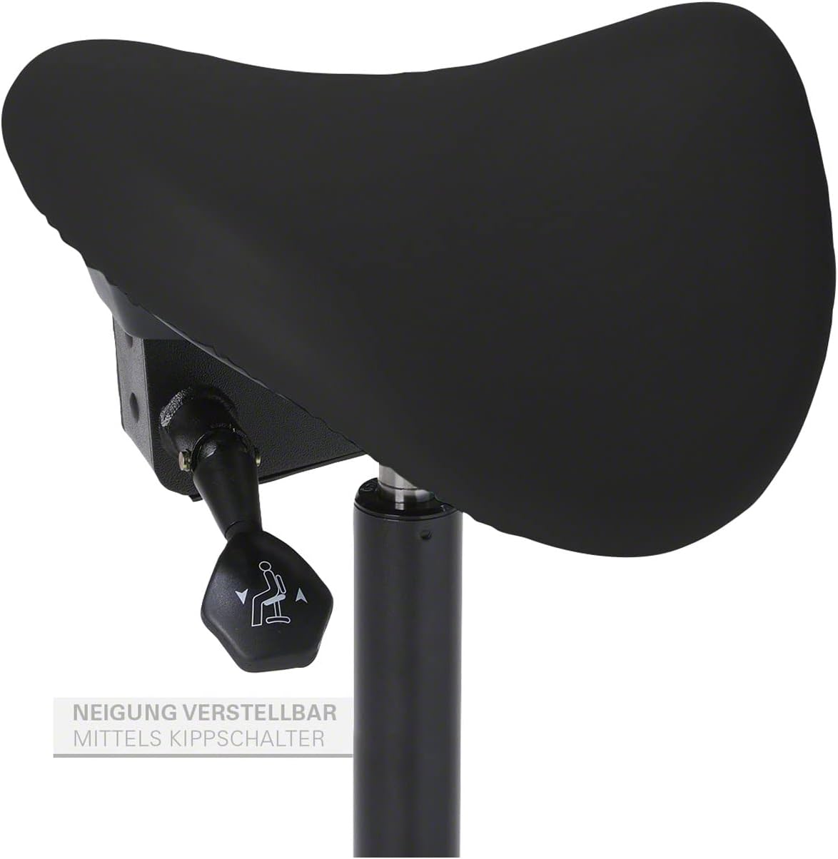 Sport-Tec Sattelhocker Standard mit Polster und Rollen, Rollhocker, Arbeitshocker