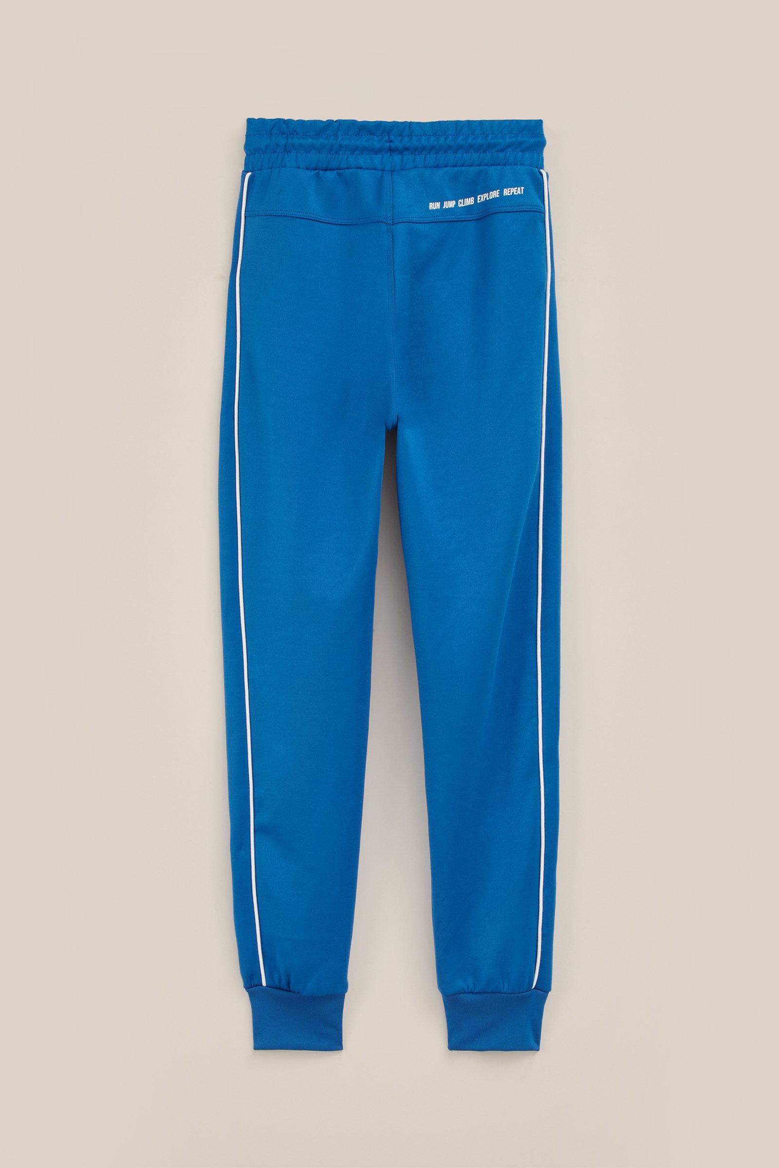 Jongens technical sweat joggingbroek WE Fashion Kobaltblauw