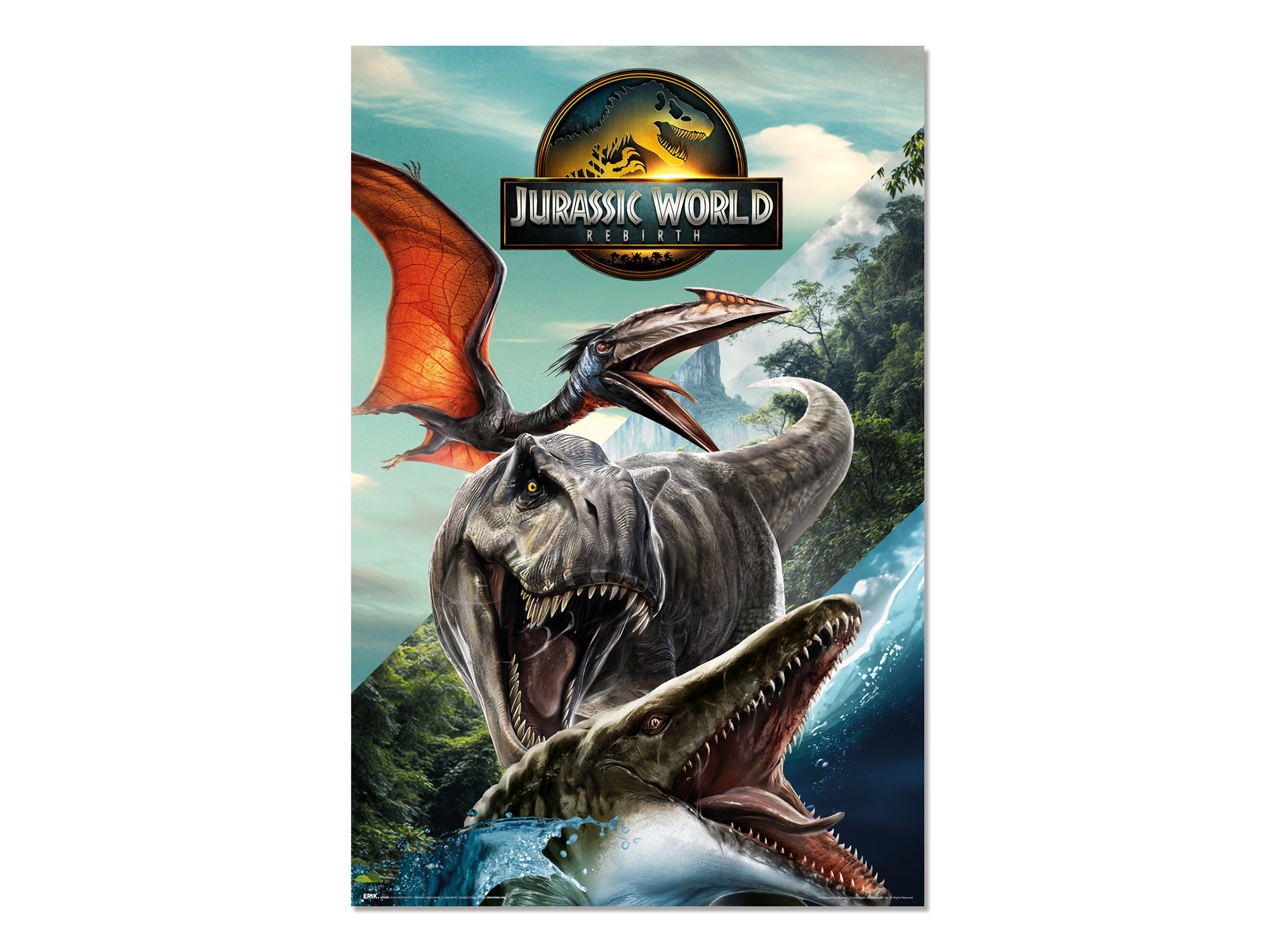 POSTER JURASSIC REBIRTH ERIK