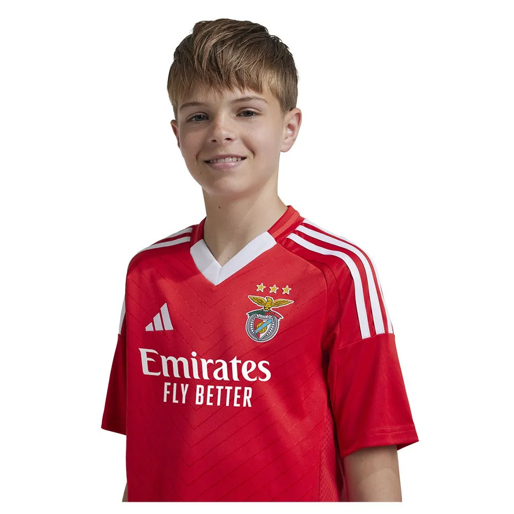 adidas Benfica 24/25 Heim Junior-Kurzarm-T-Shirt