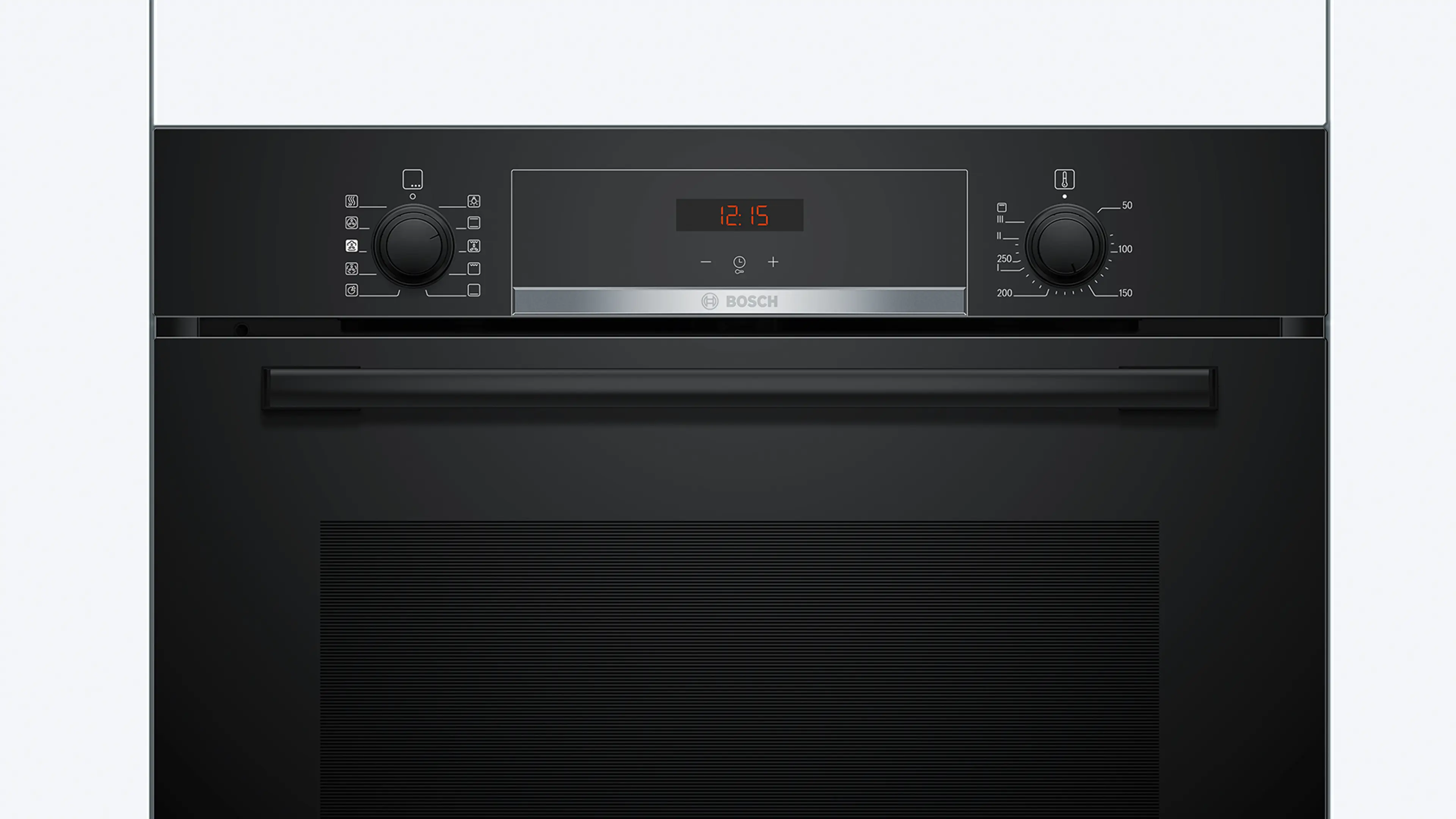 Serie 4 Bakoven met toegevoegde stoom 60 x 60 cm Zwart