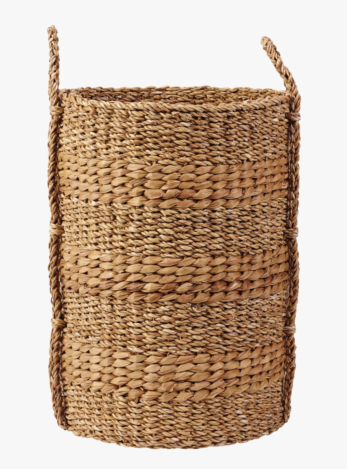 Skittentøyskurv natur - H50cm Ø37cm