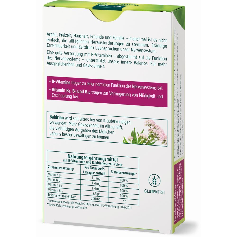 Kneipp® Baldrian plus Nervenvitamine