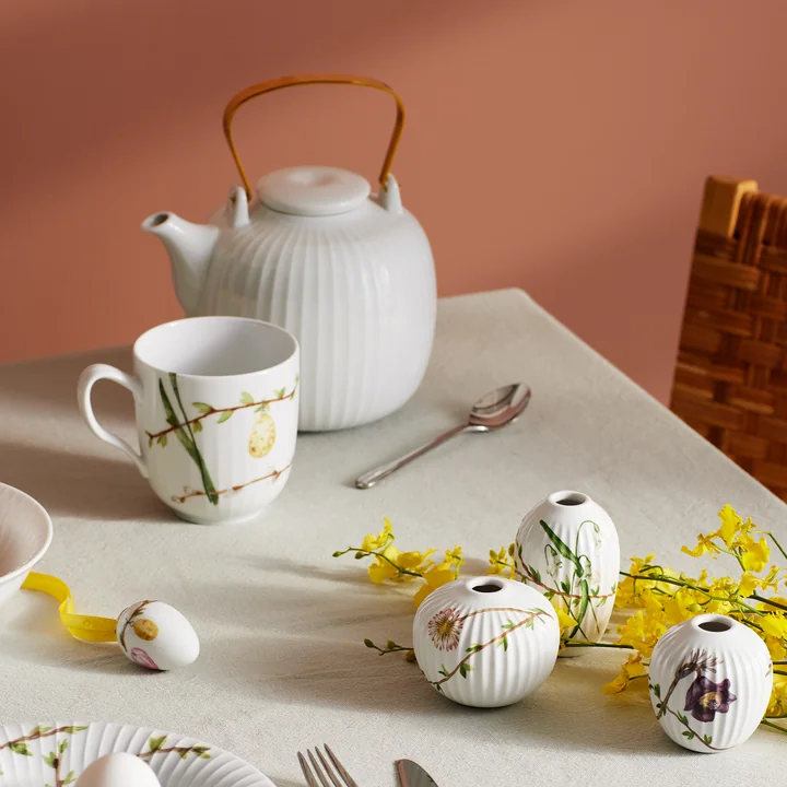 Kähler Design - Hammershøi Ostern Teller, Ø 22 cm, weiss