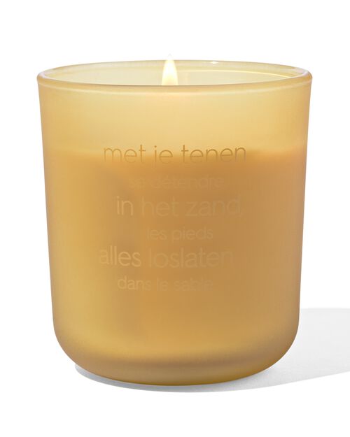 bougie parfumée une journée à la plage