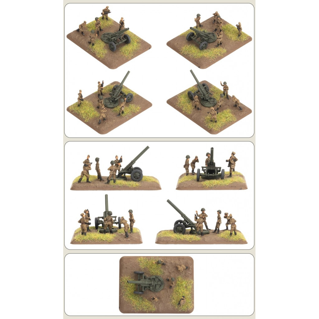 Flames of War - 160mm Mortar Battery (x4)