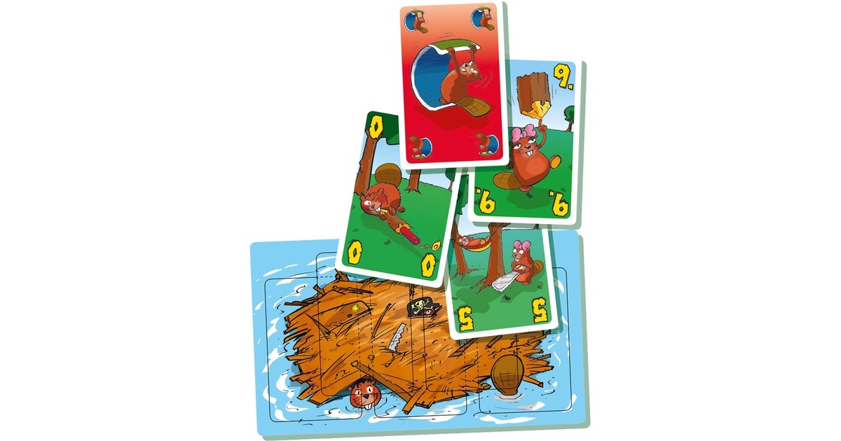 999 GamesBeverclan Kaartspel  (Nederlands, 2-6 spelers, 20 minuten, vanaf 7 jaar)