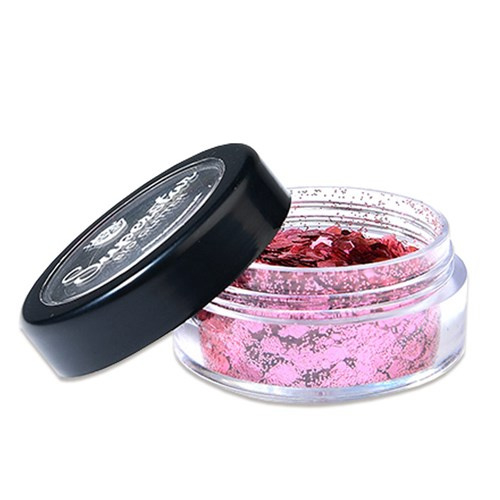 Glitter chunky biodegrad. rose pink