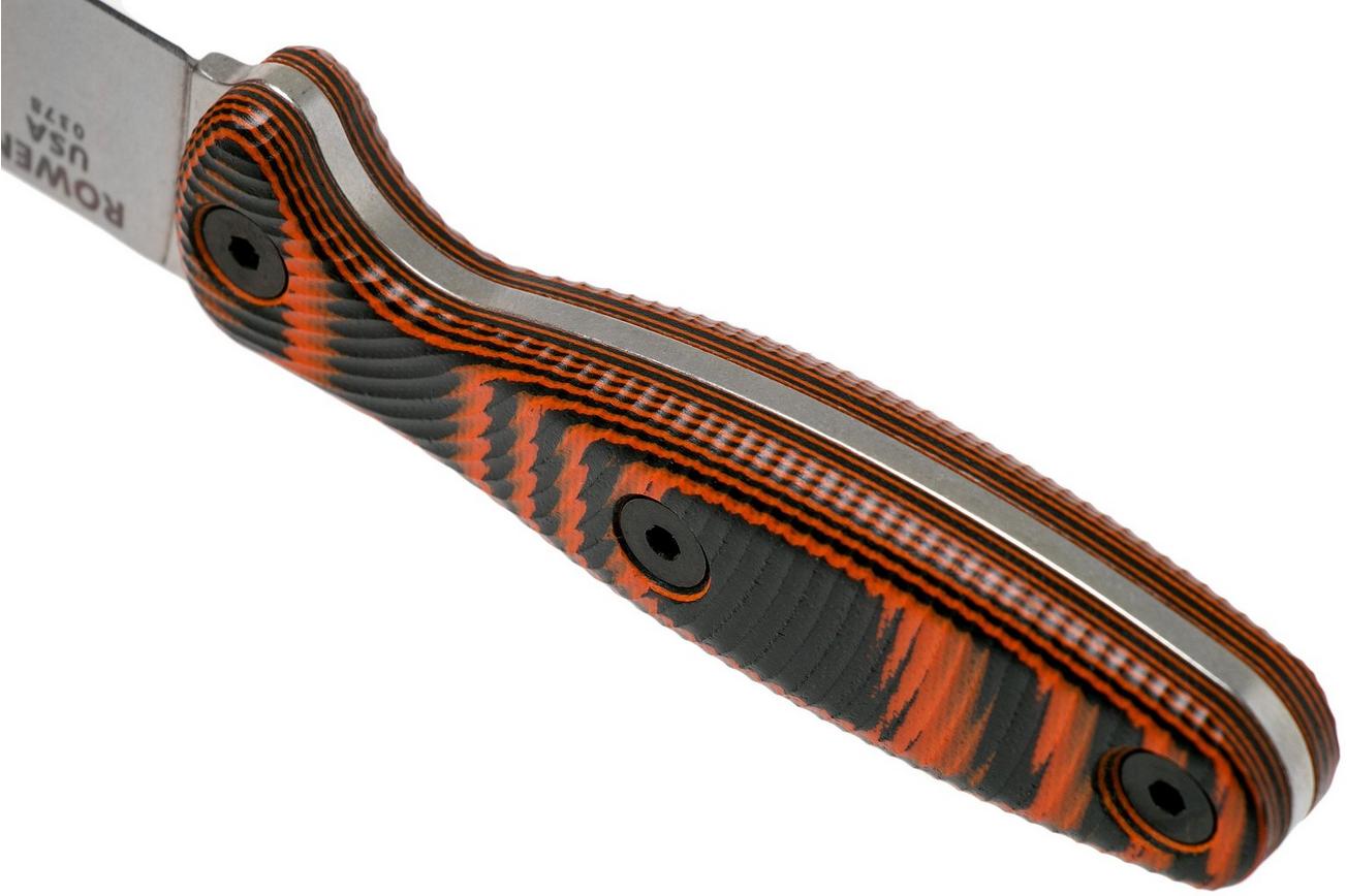ESEE Xancudo S35VN Black-Orange G10 no hole XAN2-006 vaststaand mes