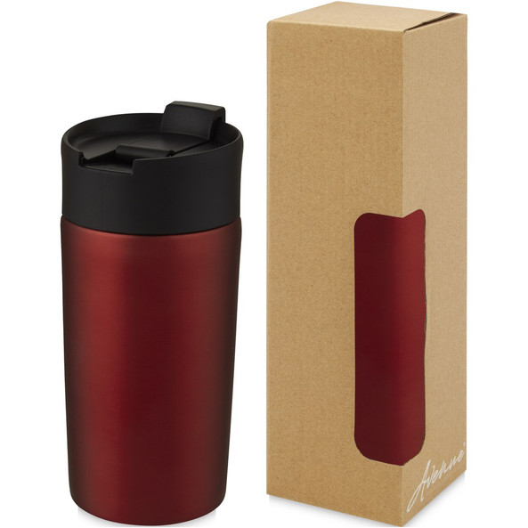 EgotierPro 100689 - Tasse Isotherme Cuivre Jetta 330 ml Confort Conduite