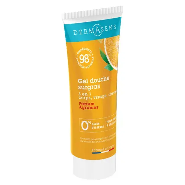 Dermasens Surgras Gel de Banho Cítrico 3 em 1 100ml