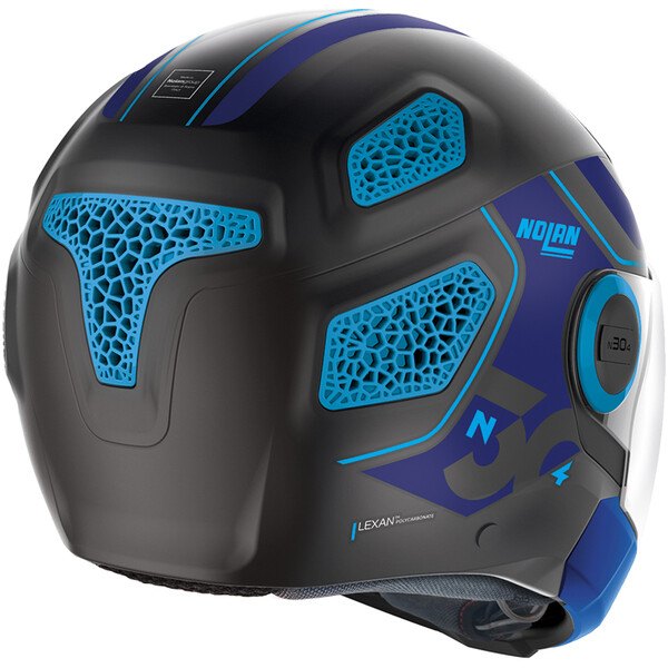 Nolan - Casque N30-4 VP Parkour Gris Mat / Bleu
