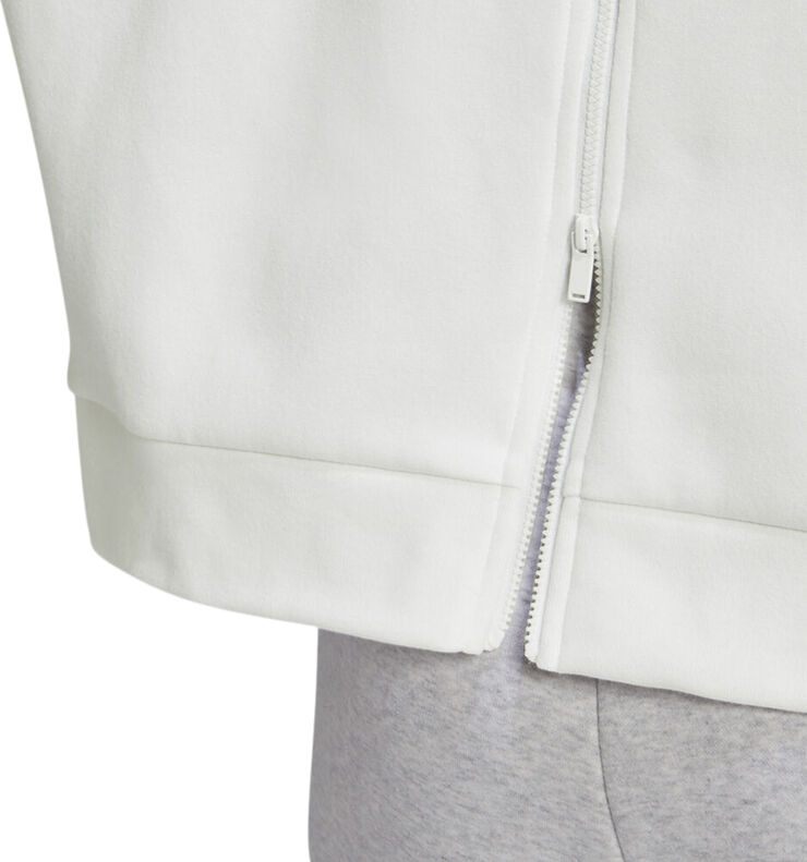 adidas Back Zip Graphic hættetrøje Hvid