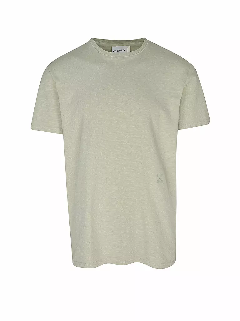 CLOSED T-Shirt CLASSIC hellgrün