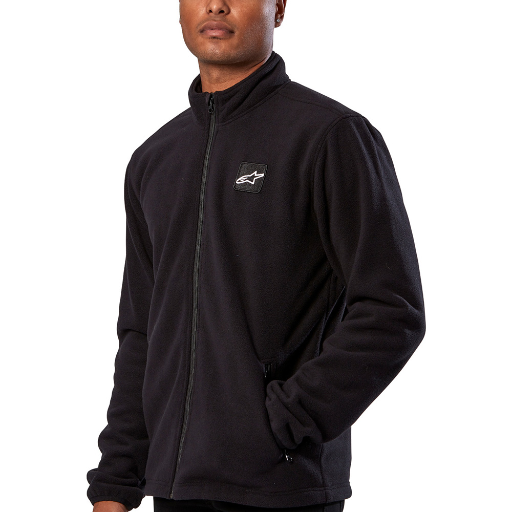 Alpinestars - Sous-pull zippé Periphery Polar Noir