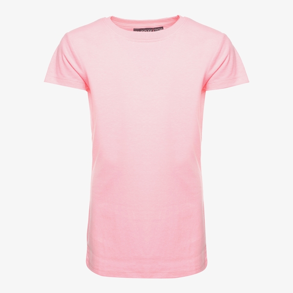 TwoDay basic meisjes T-shirt roze