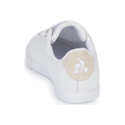 Le Coq Sportif - ELSA VELCROS - Blanc / Beige