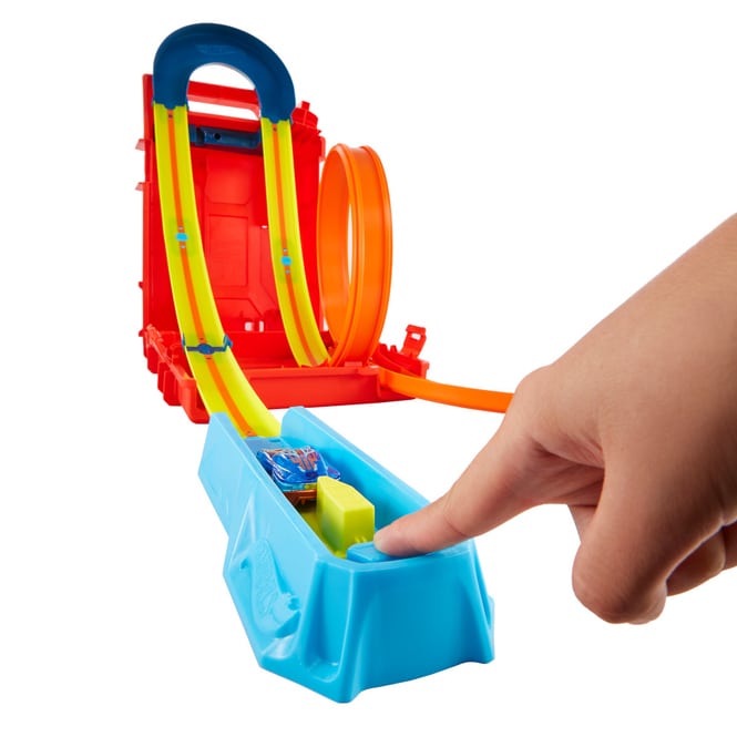 Hot Wheels - Strecken Bauset - Kanister Stunt Box