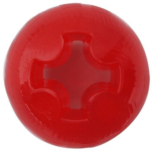 Bola de borracha vermelha
