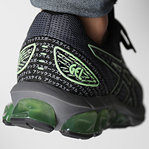 Baskets Gel Quantum 180 VII 1201A880 Black Bright Lime