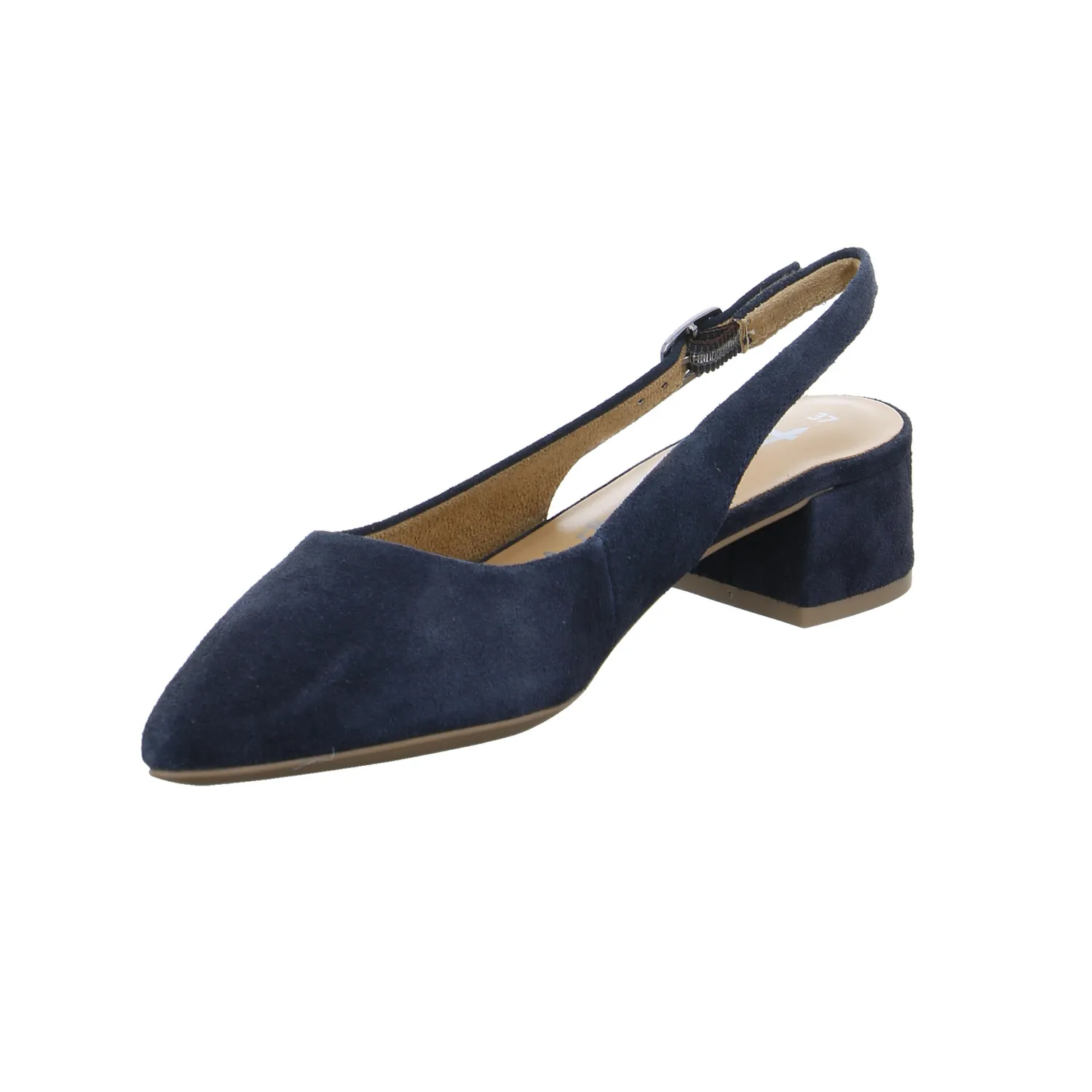 TAMARIS Slingpumps Navy Leder