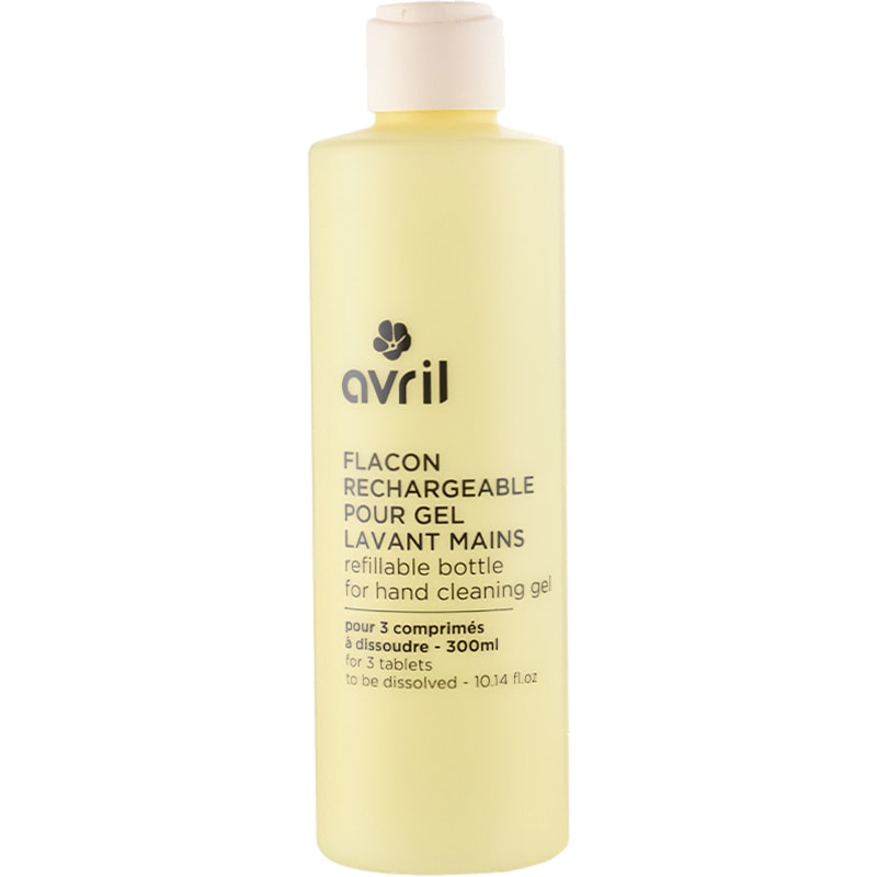 Flacon vide rechargeable pour gel lavant mains - 350 ml