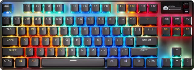 SteelSeries Apex Pro TKL Gen 3 trådløs gaming-tastatur