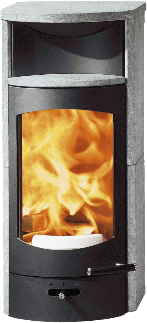 Kaminofen | Flok 2.0 | Specksteinmantel + WHF | 4 kW
