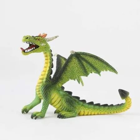 Bullyland 75593 Drache sitzend, grün