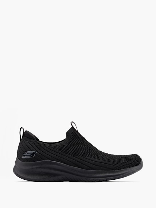 Skechers ZINERGY Slip-Ons Schwarz