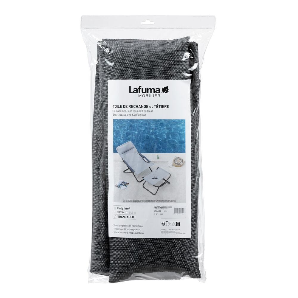 Ersatzteilset Transabed Batyline® Duo Grau Obsidian