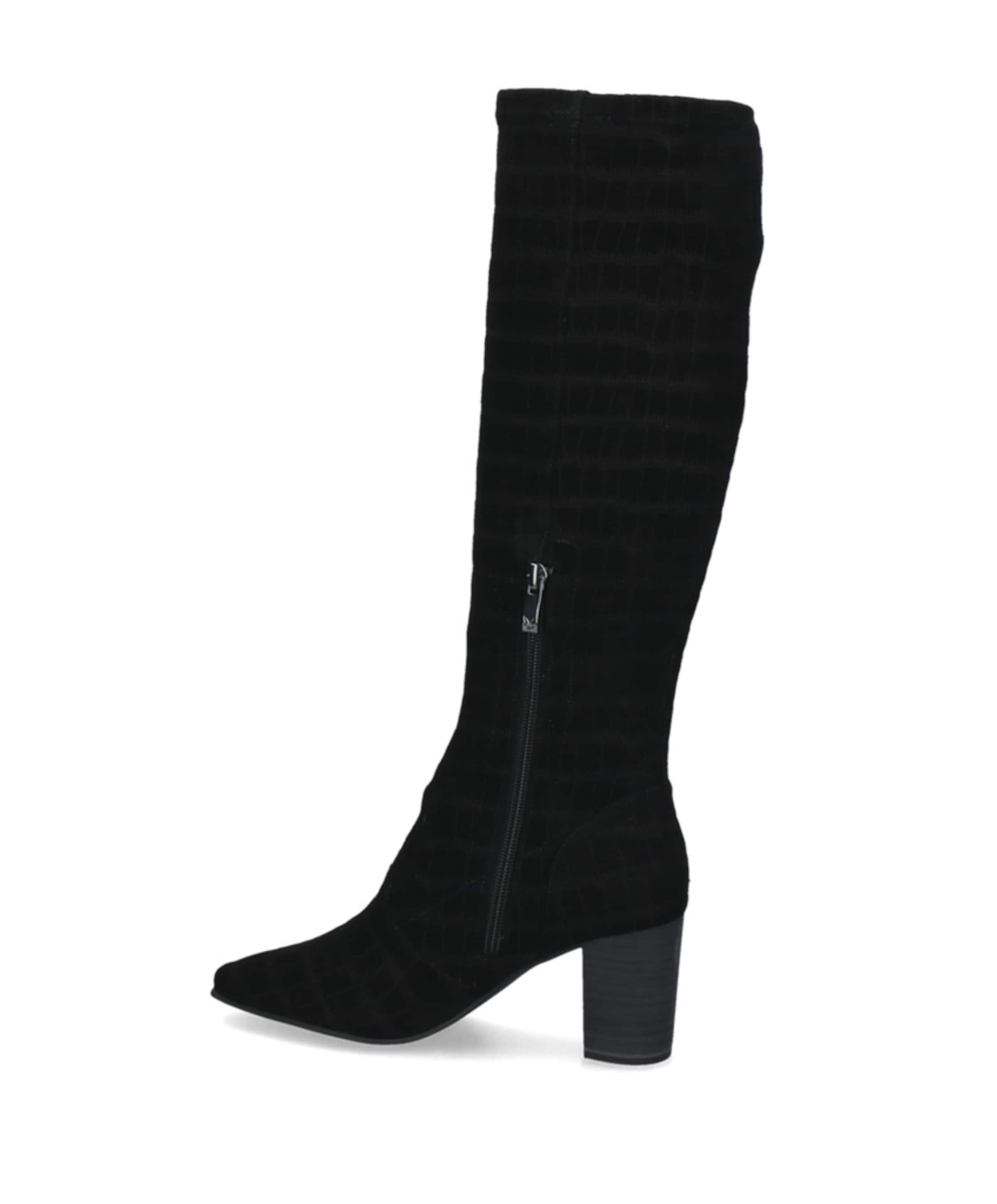 Caprice dames laarzen zwart